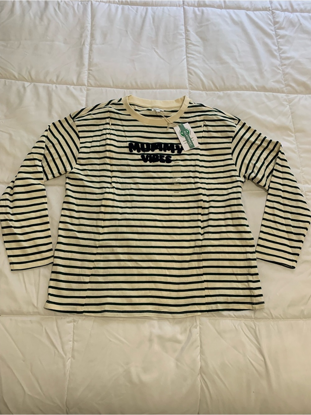New vertbaudet Nursing Shirts Long Sleeve Size 38